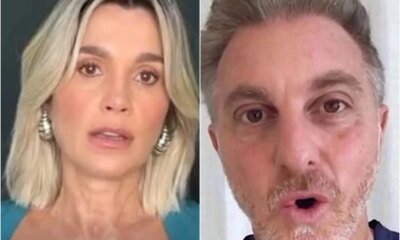 Apos ocorrido no Domingao Luciano Huck questiona Flavia Alessandra e