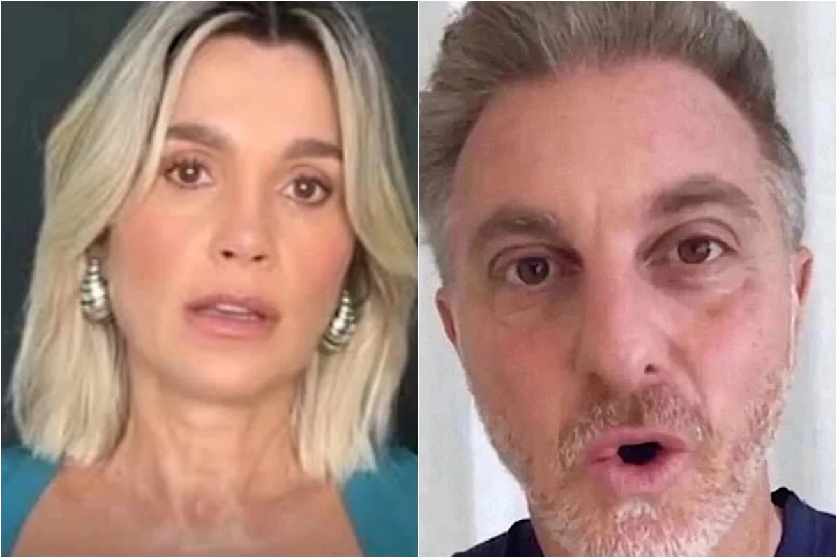 Apos ocorrido no Domingao Luciano Huck questiona Flavia Alessandra e