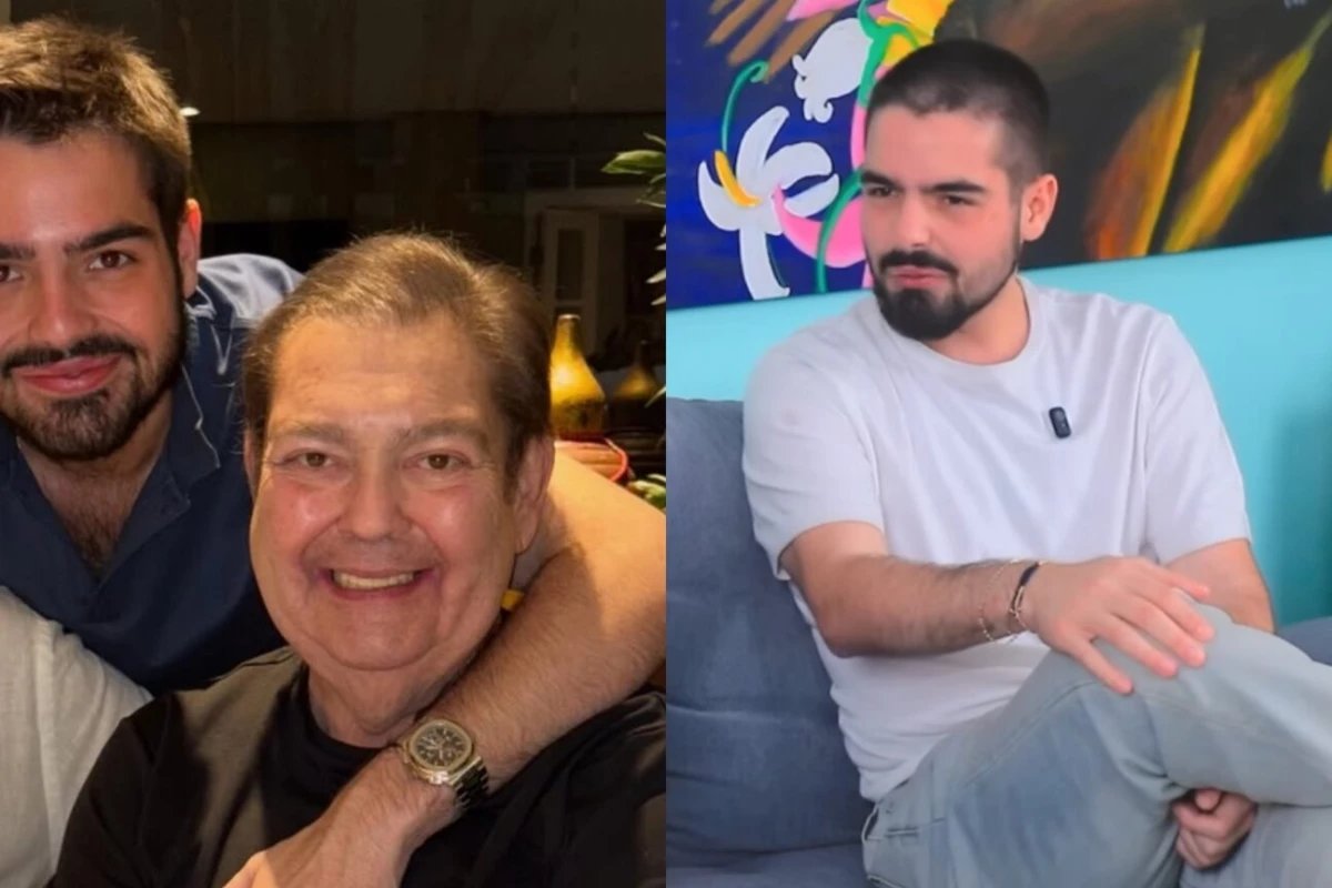 Apos pergunta sobre primeira vez filho de Faustao quebra o