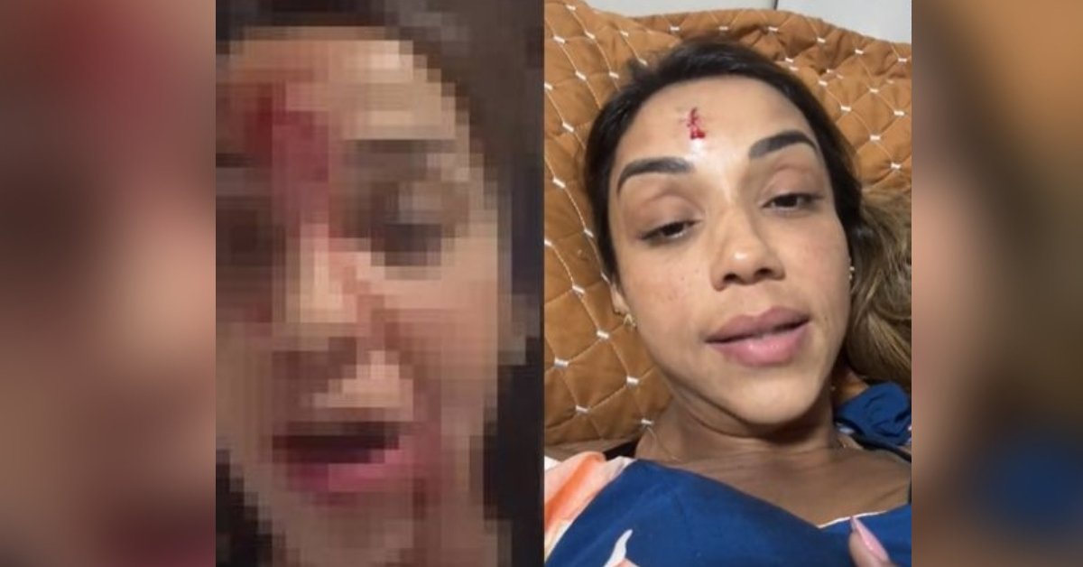 Apos ser acusado de agressao por cantora baterista diz estar