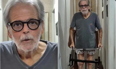 Apos transplante e internacao de dois meses ator Claudio Cinti