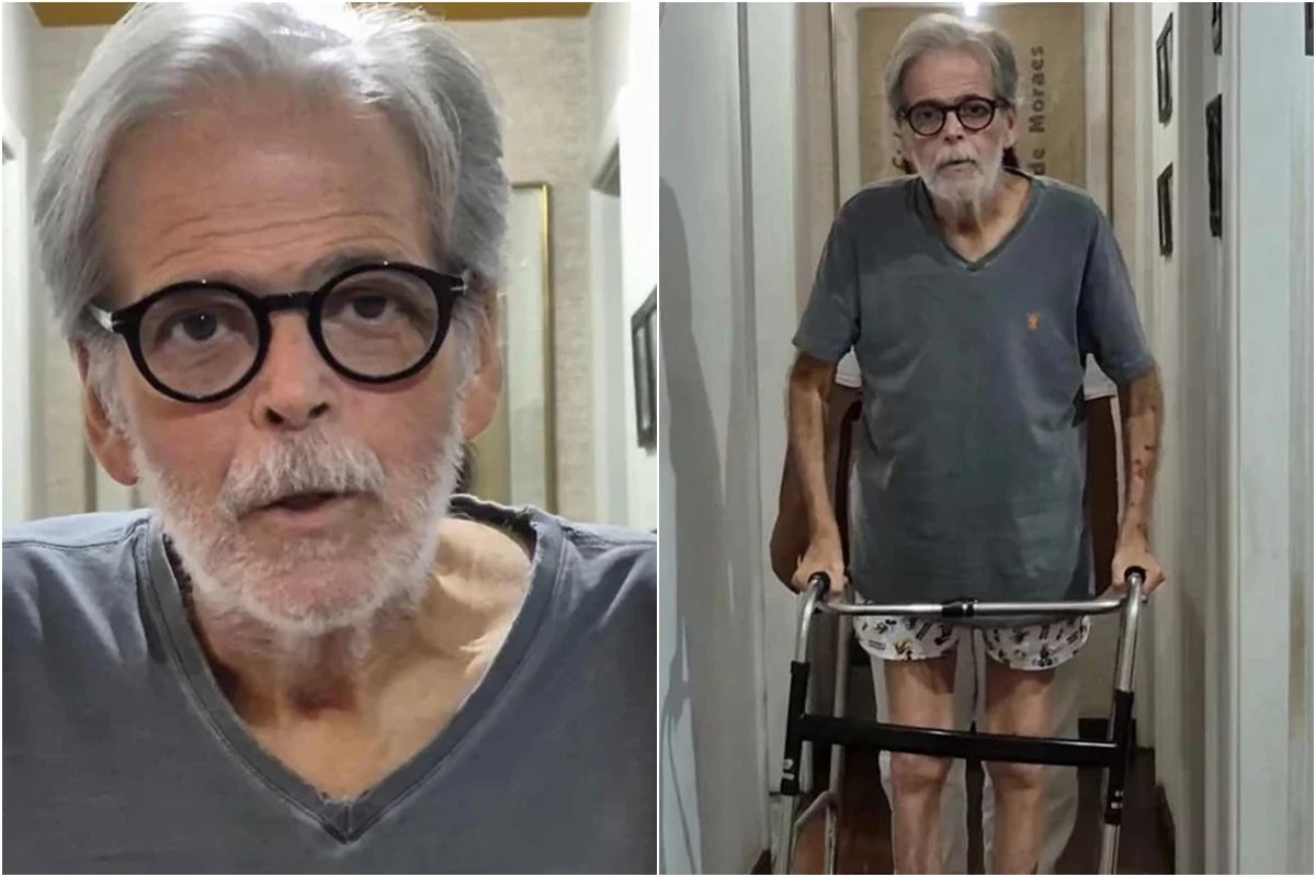 Apos transplante e internacao de dois meses ator Claudio Cinti