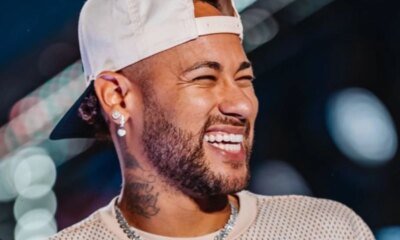 Atitude de Neymar em foto de loira nao passa despercebida