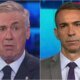 Carlo Ancelotti responde Cesar Tralli na lata apos pergunta sobre