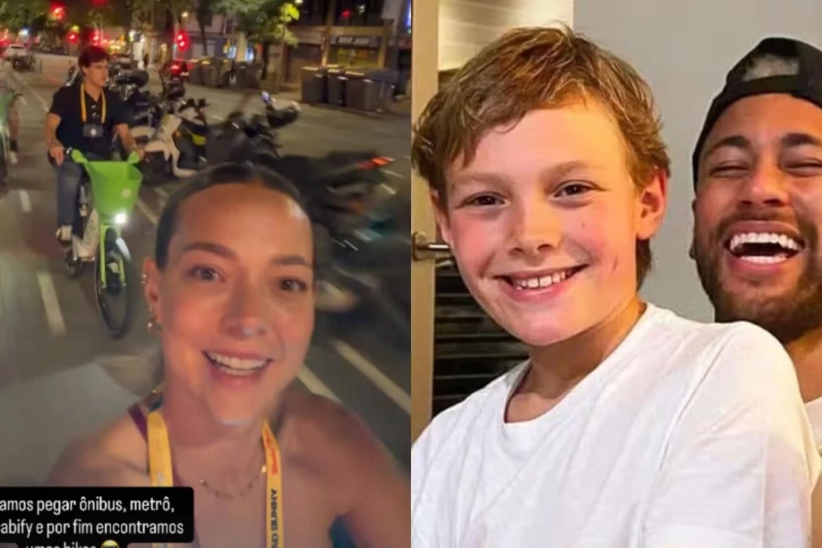 Carol Dantas passa perrengue com filho de Neymar em Barcelona