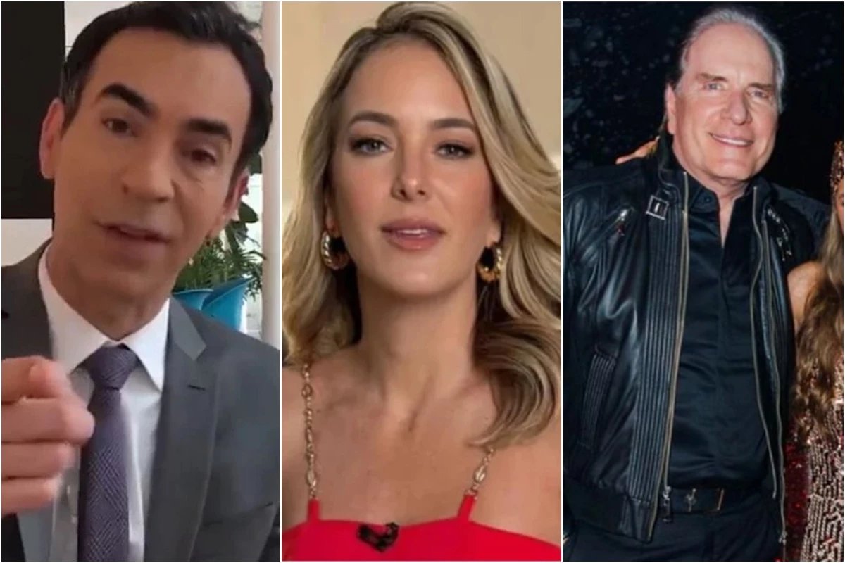 Cesar Tralli se manifesta apos ocorrido entre ele e Roberto