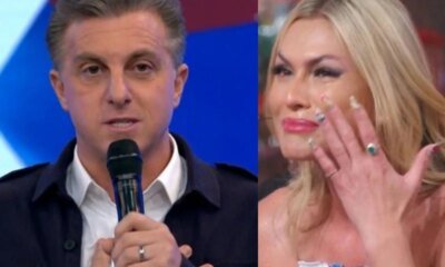 Coube a Luciano Huck dar noticia sobre Livia Andrade apos