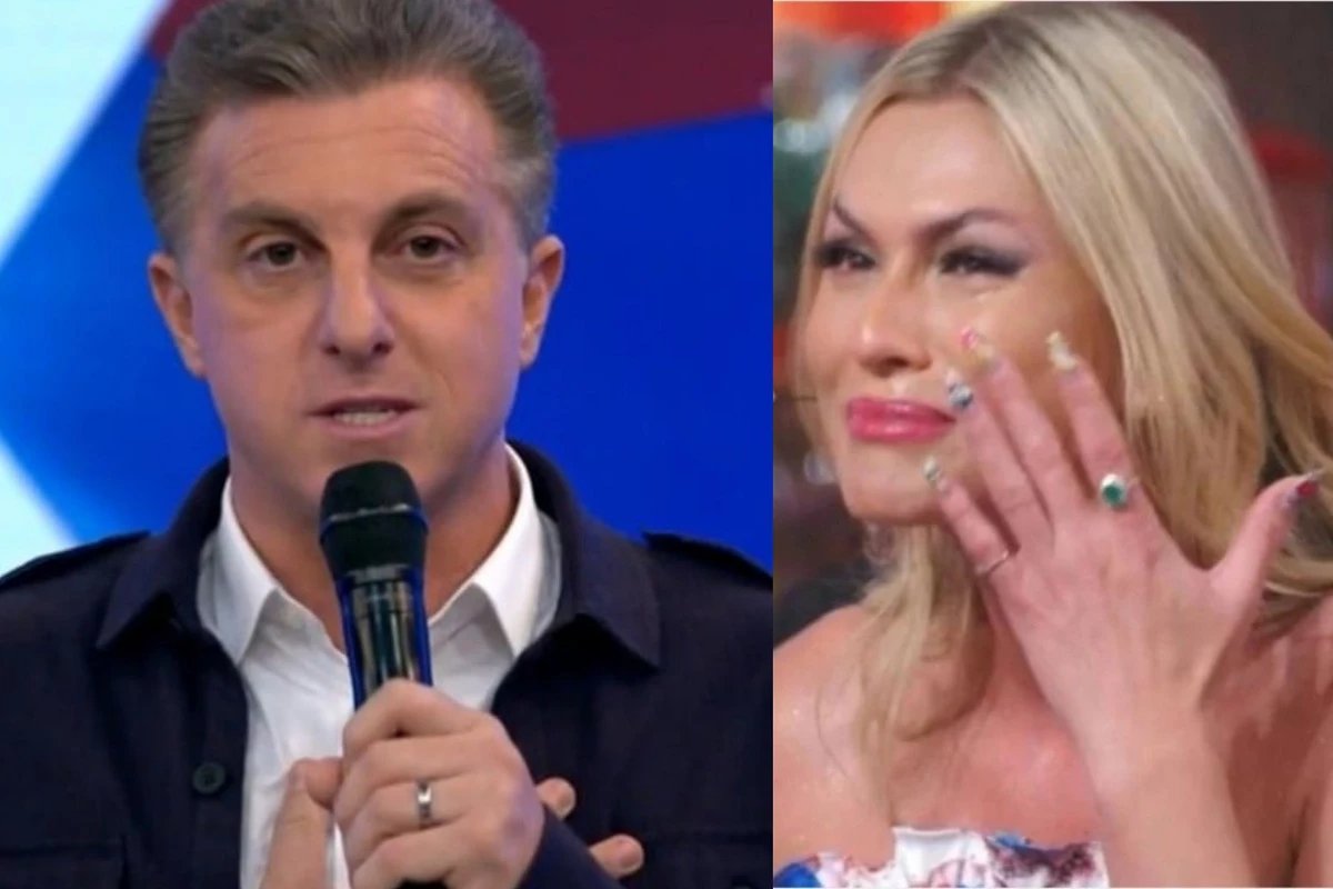 Coube a Luciano Huck dar noticia sobre Livia Andrade apos