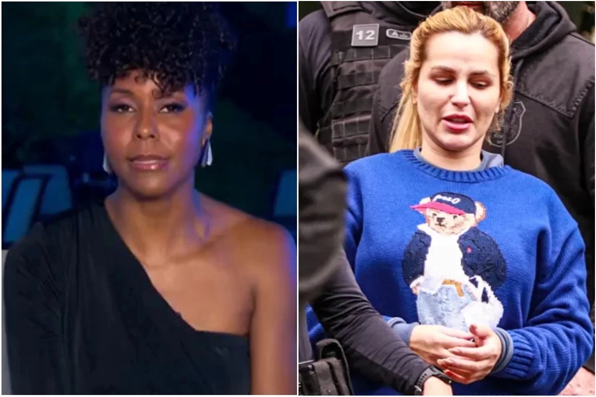 Coube a Maju Coutinho dar noticia sobre Deolane no Fantastico