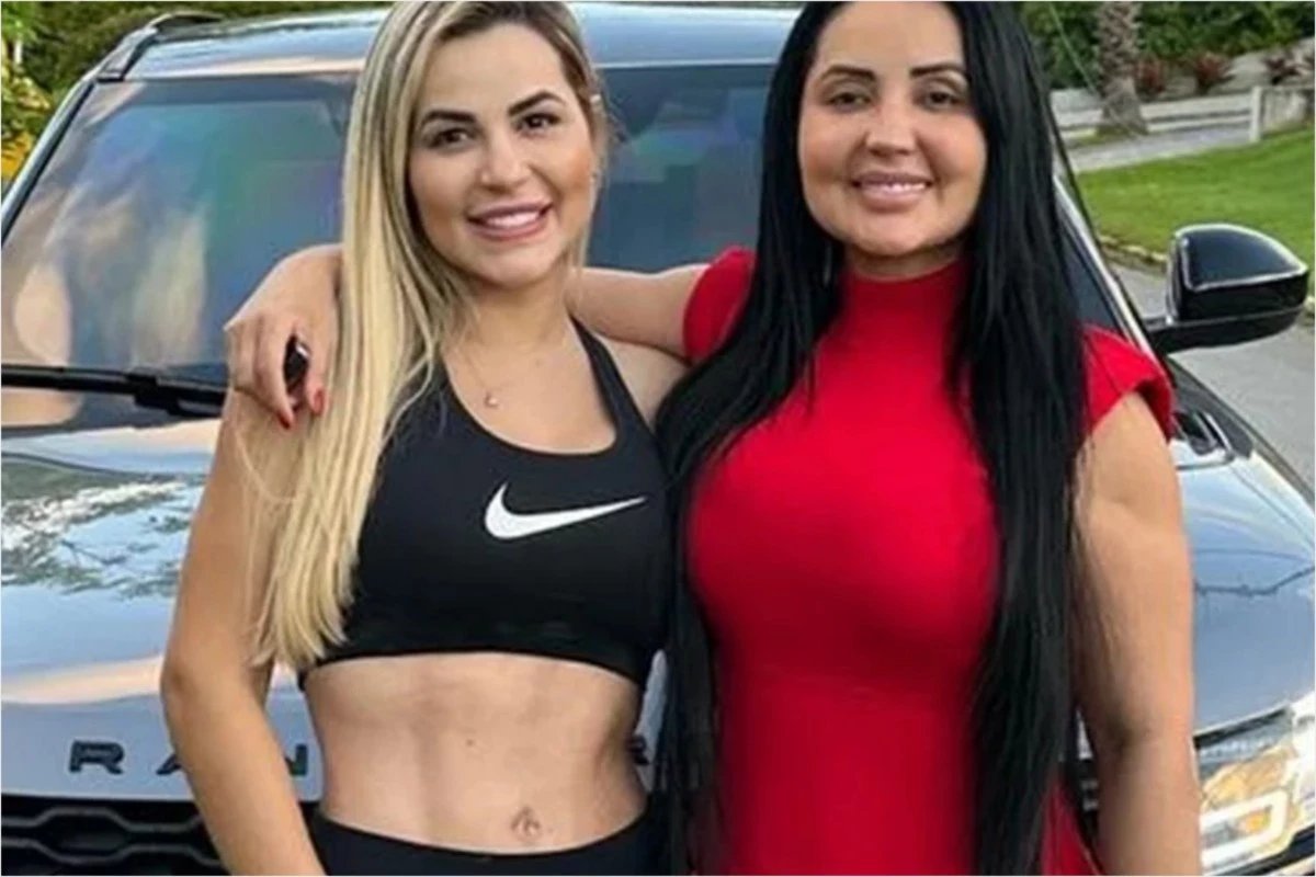 Daniele irma de Deolane Bezerra protesta contra a prisao da