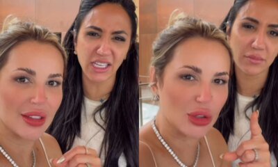 Dayanne Bezerra chora ausencia de Deolane em festa da sobrinha