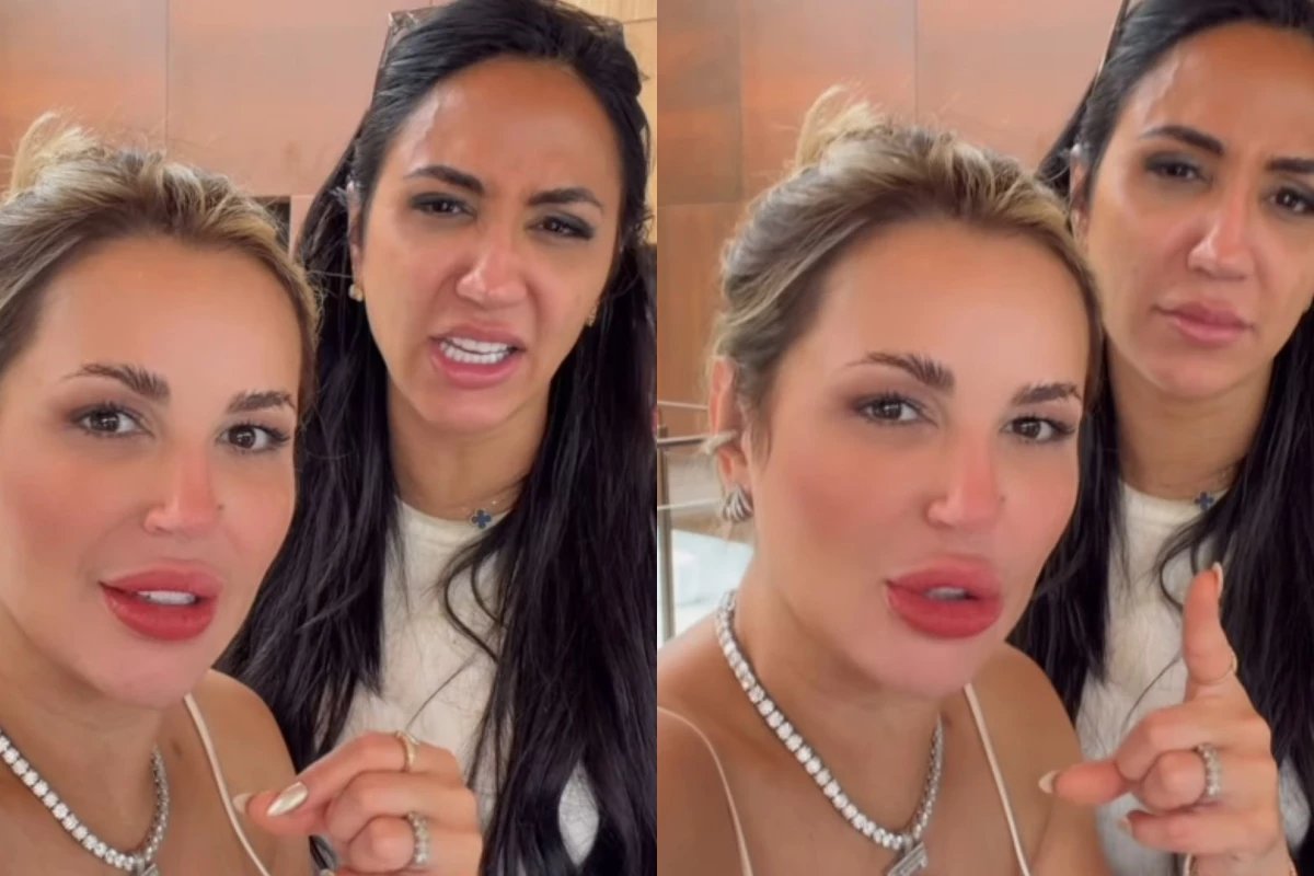 Dayanne Bezerra chora ausencia de Deolane em festa da sobrinha