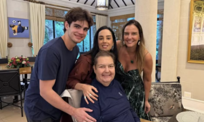 Dia do meu heroi filho de Faustao mostra momento em