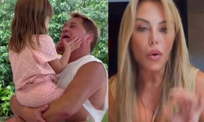 Dias apos faltar aniversario Leonardo faz post parabenizando a neta