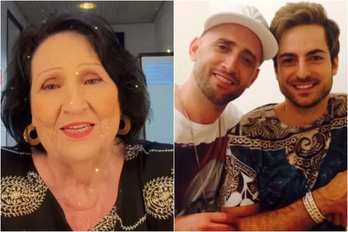 Dona Dea Lucia torce pela felicidade do ex genro Thales Bretas