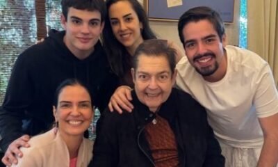 Em meio a reclusao Faustao faz 76 anos e ganha