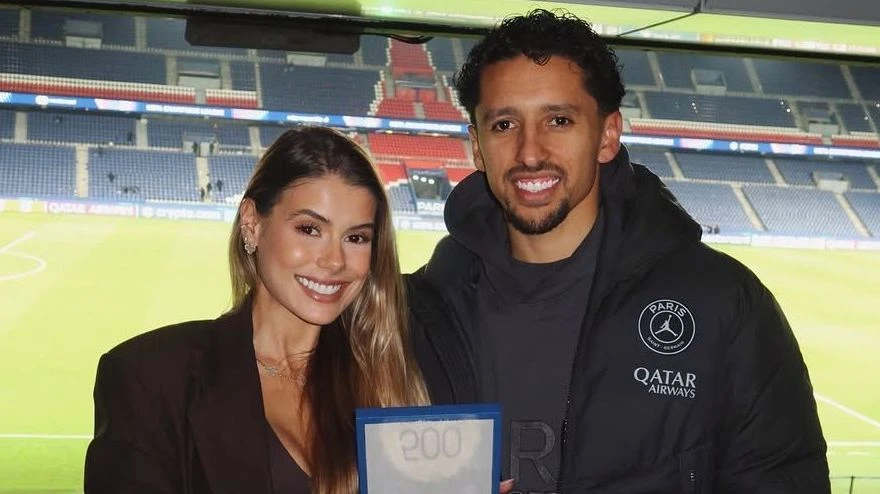 Esposa de Marquinhos mostra ansiedade para convocacao da Copa.webp
