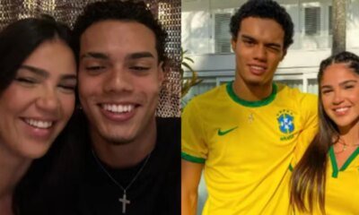 Esposa de filho de Ronaldinho se revolta apos mensagens de