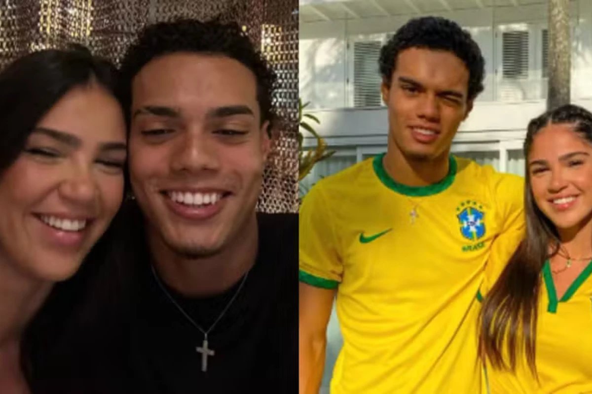 Esposa de filho de Ronaldinho se revolta apos mensagens de