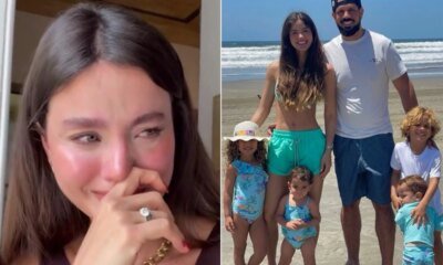Esposa do cantor Sorocaba chora ao relatar acidente com o