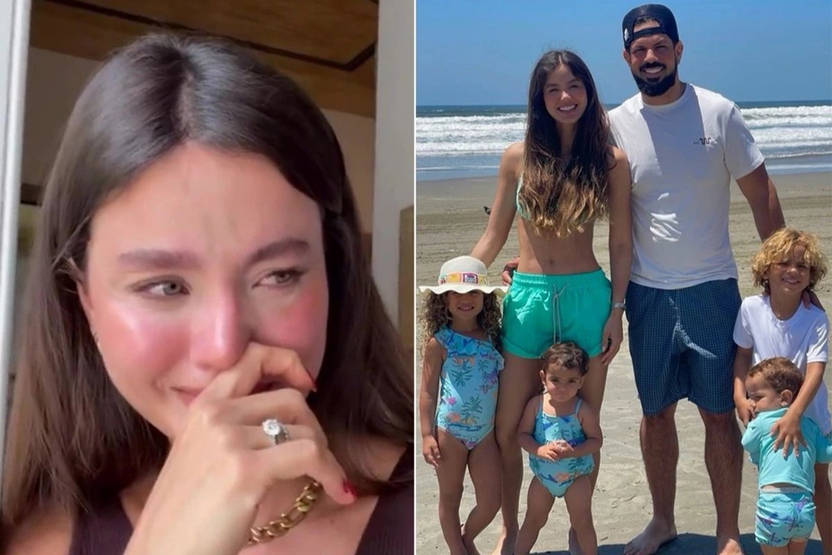 Esposa do cantor Sorocaba chora ao relatar acidente com o