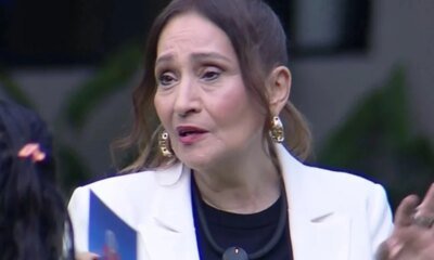 Foi isso que Sonia Abrao foi fazer na Casa do