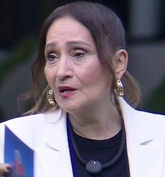 Foi isso que Sonia Abrao foi fazer na Casa do
