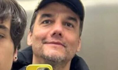 Foto inedita revela semelhanca entre filho de Wagner Moura e