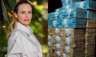 Ganhando cerca de R 52 por minuto Ana Paula acumula