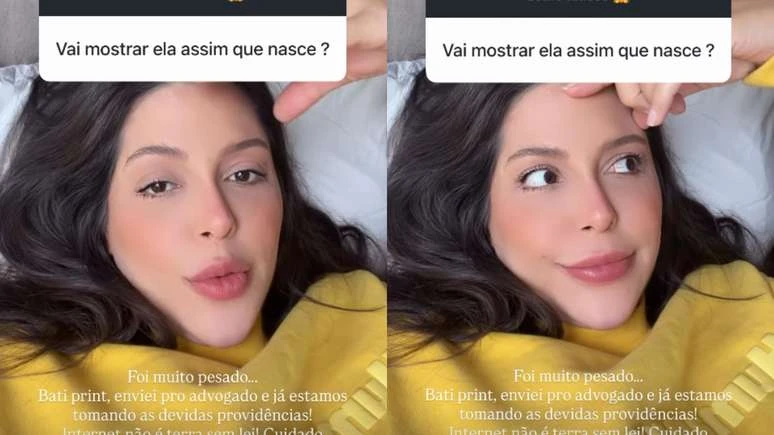 Gravida ex BBB Lais Caldas cogita esconder o rosto da.webp