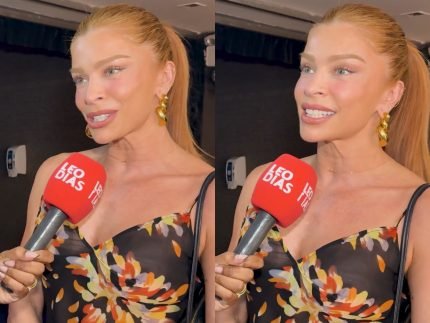 Grazi Massafera celebra sucesso de Arminda e Dona Beja e