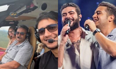 Helicoptero de Henrique amp Juliano cai com pai da dupla
