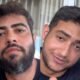 Henrique e Juliano tranquilizam fas apos susto com helicoptero pilotado