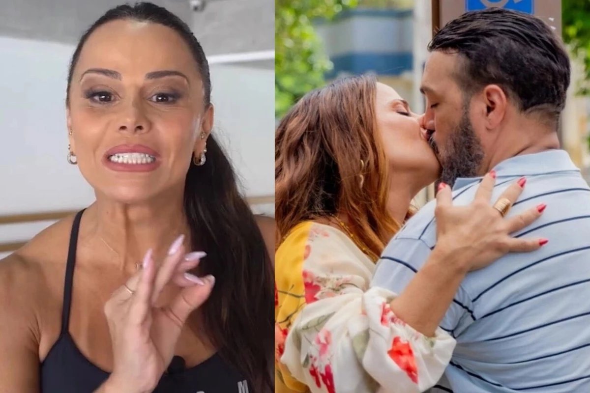 Incomodada com atitude de Belo Viviane Araujo vem a publico