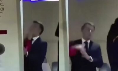 Jornalista revela motivo do tapa de primeira dama em Macron governo