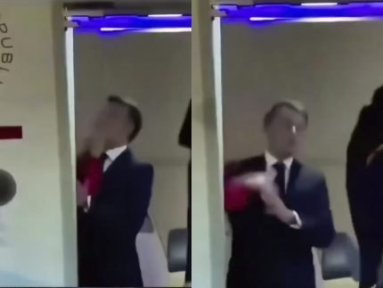 Jornalista revela motivo do tapa de primeira dama em Macron governo