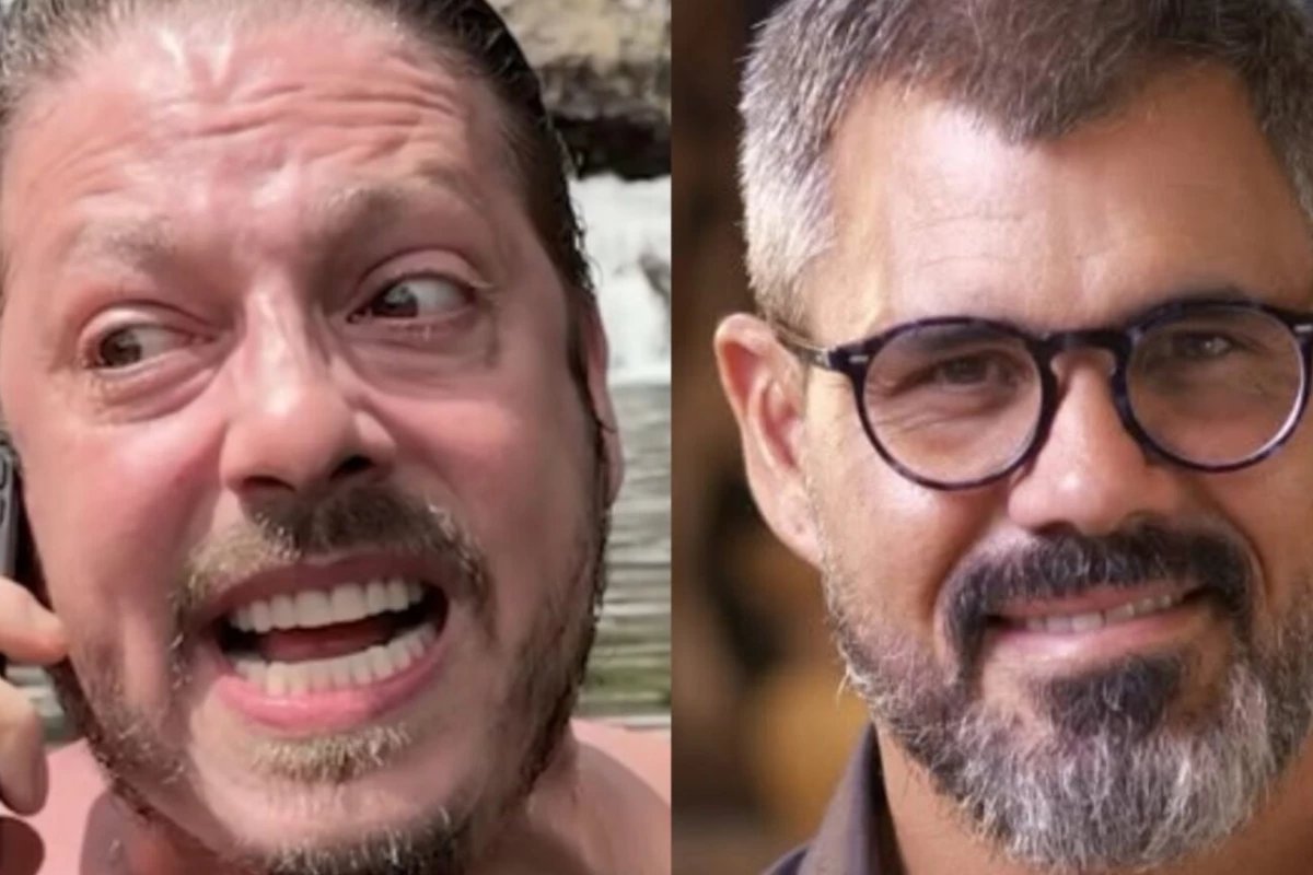 Juliano Cazarre perde a paciencia e detona Fabio Porchat apos