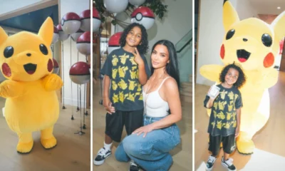Kim Kardashian faz festa para o filho com Pokemon.webp