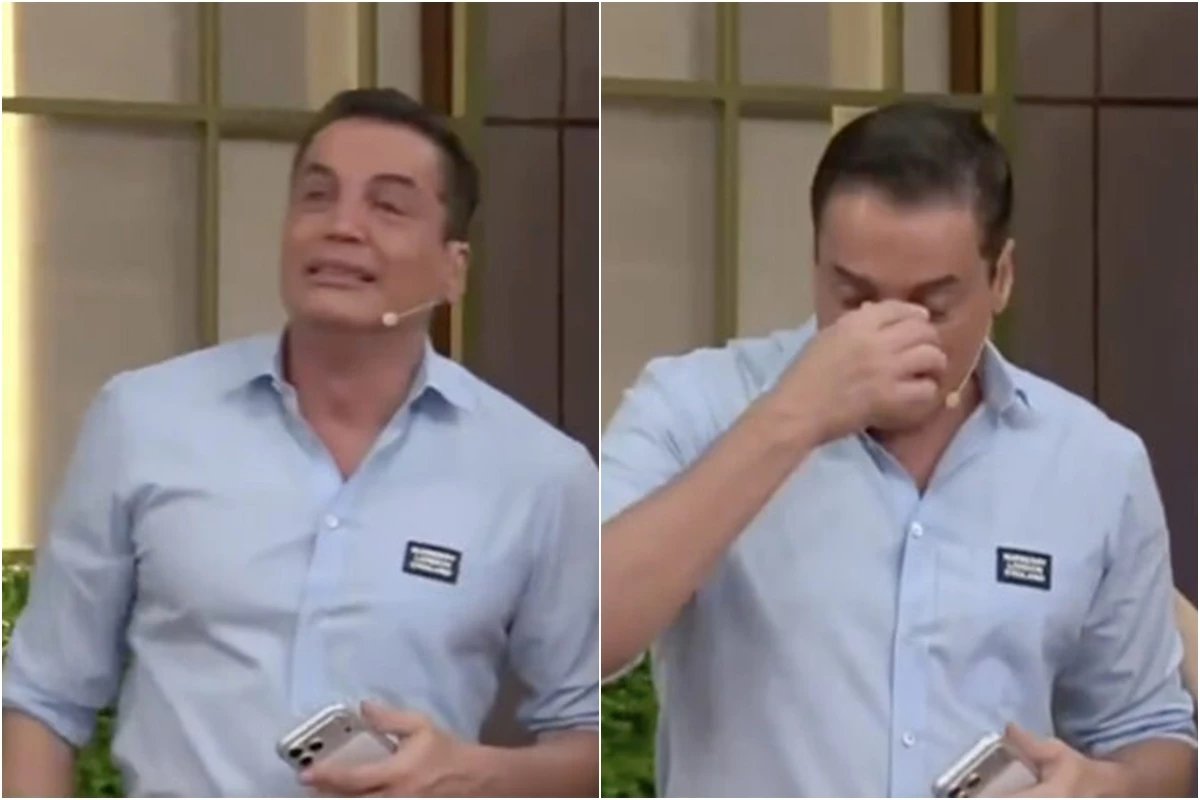 Leo Dias aparece aos prantos e faz revelacao para todo
