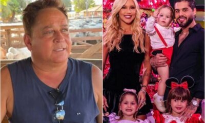 Leonardo se manifesta e explica ausencia na festa da neta