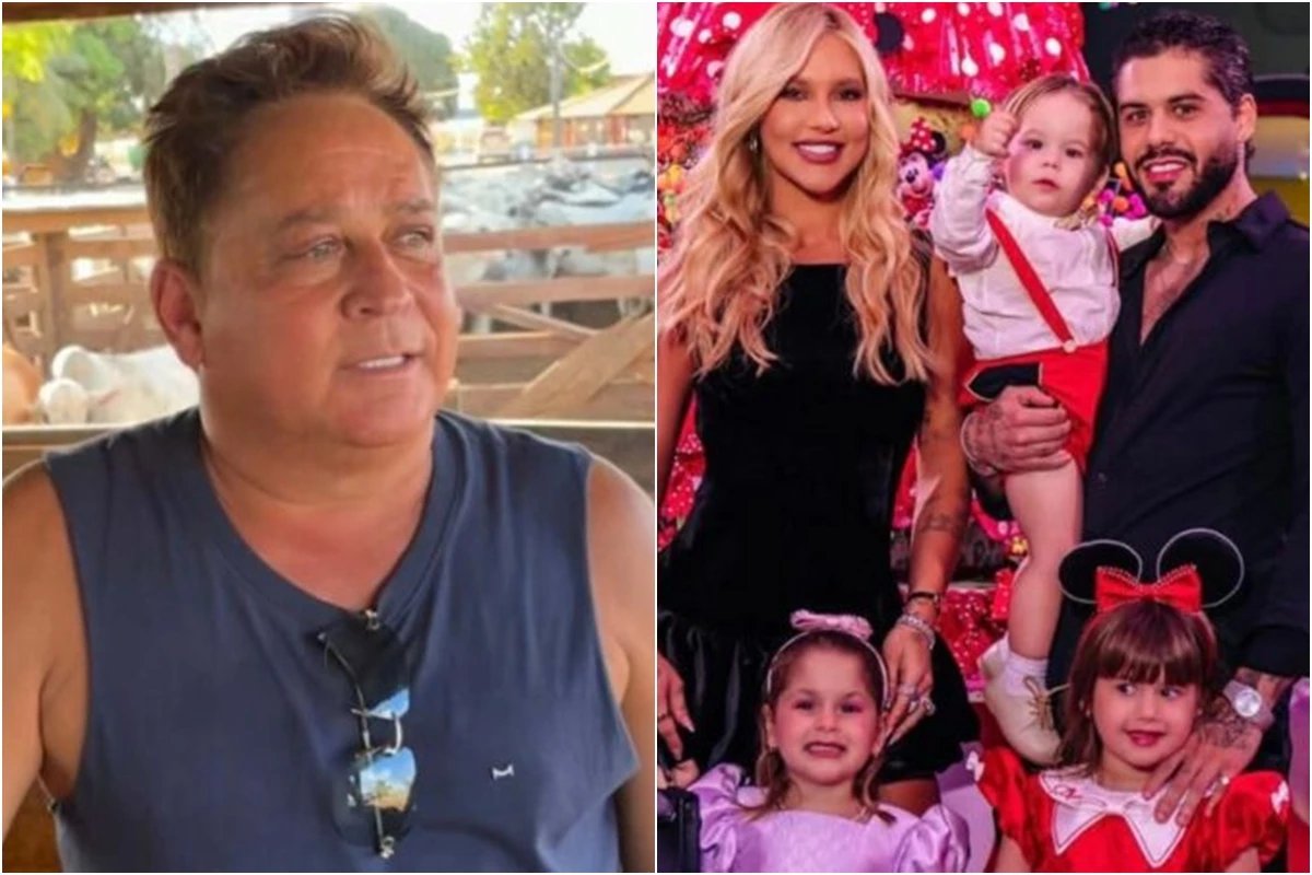 Leonardo se manifesta e explica ausencia na festa da neta
