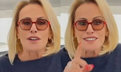 Longe do Mais Voce Ana Maria Braga grava recado e