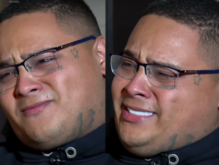 MC Ryan chora ao relatar periodo que passou na prisao