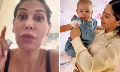 Maira Cardi revela protocolos de seguranca apos filha contrair bronquiolite