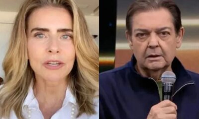 Maite Proenca foi surpreendida por Faustao na epoca da Globo