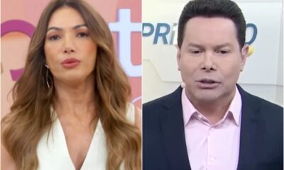 Marcao do Povo ameaca Patricia Poeta ao vivo e detalhe
