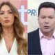 Marcao do Povo ameaca Patricia Poeta ao vivo e detalhe