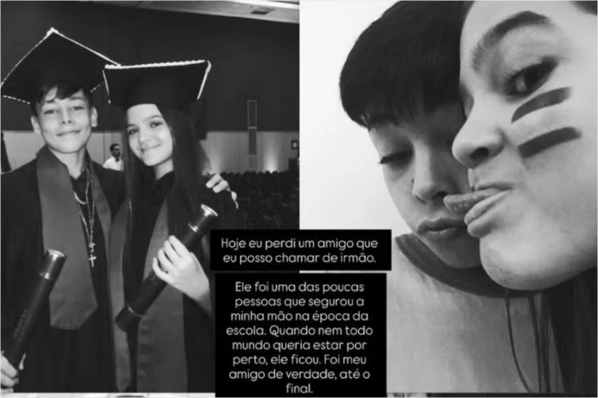 Mel Maia se despede de influenciador morto aos 22 anos