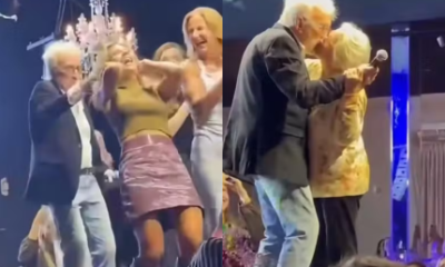 Moacyr Franco puxa mulher pelo cabelo durante evento beneficente em