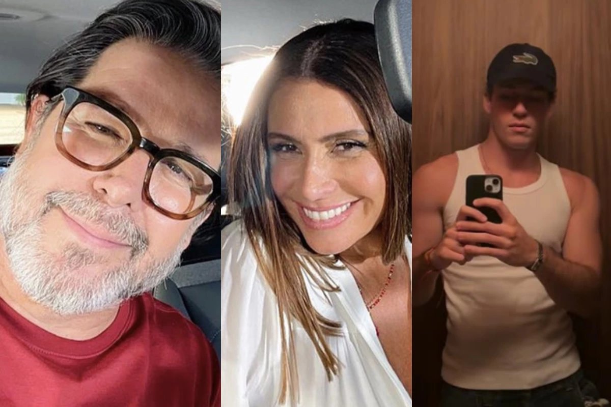Murilo Benicio e Giovanna Antonelli reagem a estreia do filho
